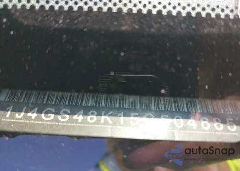 2005 Jeep Grand Cherokee Laredo z USA, uszkodzony, nr VIN 1J4GS48K15C504885